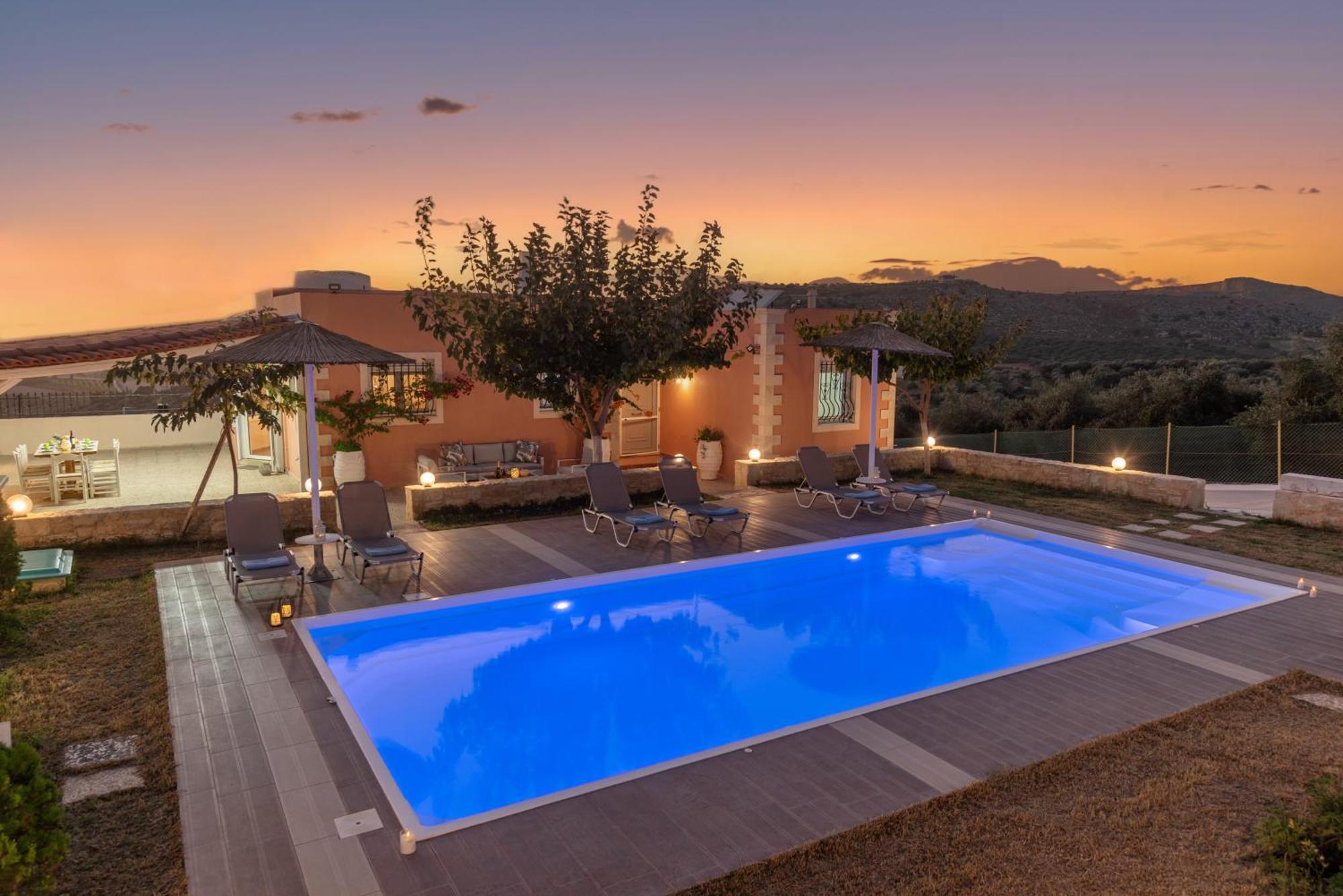 Nautilus Villa - Private Pool Elia  Exteriér fotografie