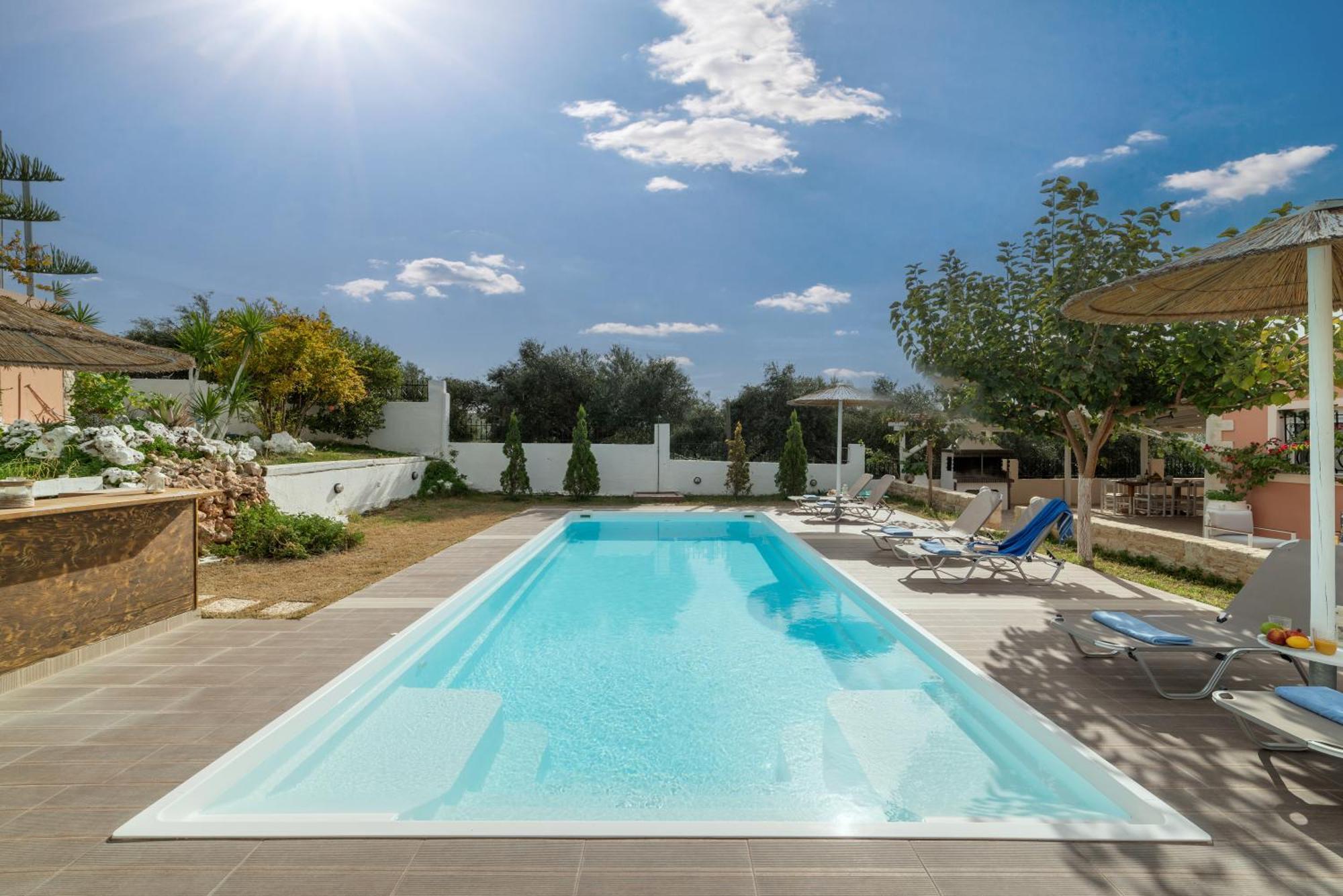 Nautilus Villa - Private Pool Elia  Exteriér fotografie